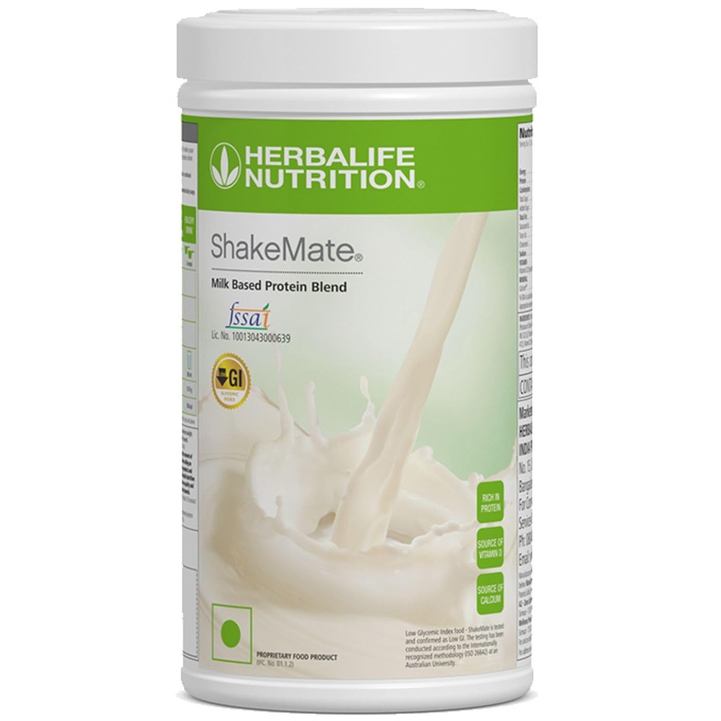 Herbalife Nutrition ShakeMate - Miscela proteica a base di latte - 500 grammi