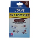 API FIN & BODY CURE Farmaco della polvere di pesce d'acqua dolce 10-Count Box