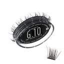 Lashify Gemini 10mm Gossamer Lashes in Black, Easy fai da te False Lashes per un Voluminous, Wispy e Playful Look