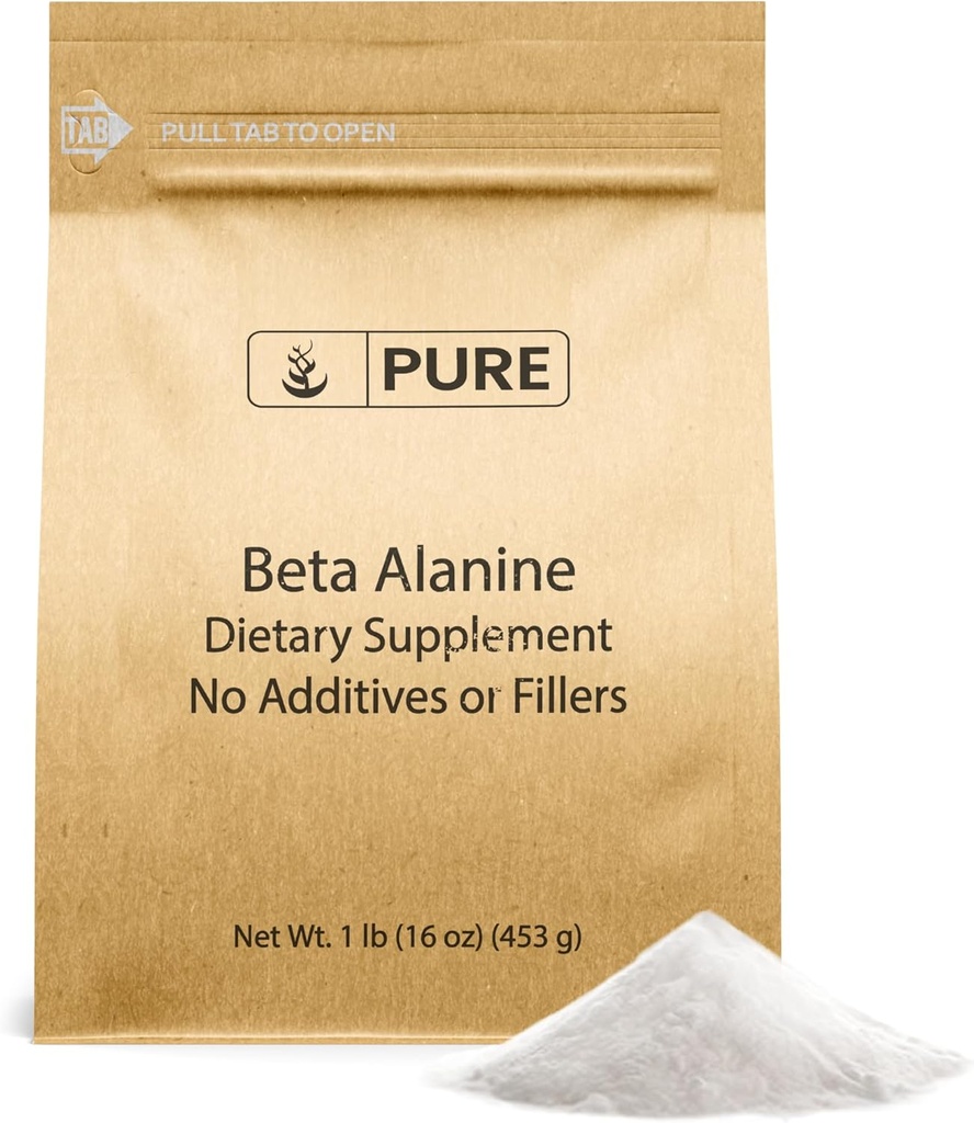 Ingredienti originali puri Beta Alanine Polvere Non OGM, Aminoacido non essenziale (1 Sacchetto di Pound)