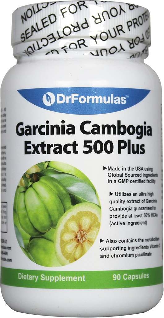 DrFormulas Garcinia Cambogia Extract 500 Plus, 90 capsule