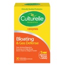 Culturelle Bloating & Gas Defense, Enzimi Digestivi & Probiotici per la salute digestiva, 30 Capsule, Supporti Indigestione occasionale & Discomfort