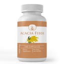 PURE ORIGINAL INGREDIENTI Acacia Fiber, (100 capsule) Pure, Senza Additivi o Filler, Verificato dal laboratorio