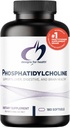 Progetti per la salute Phosphatidylcholine Softgels - Phosphatidyl Choline Supplemento dalla lecitina di soia a sostegno del fegato + salute del cervello (180 Softgels)