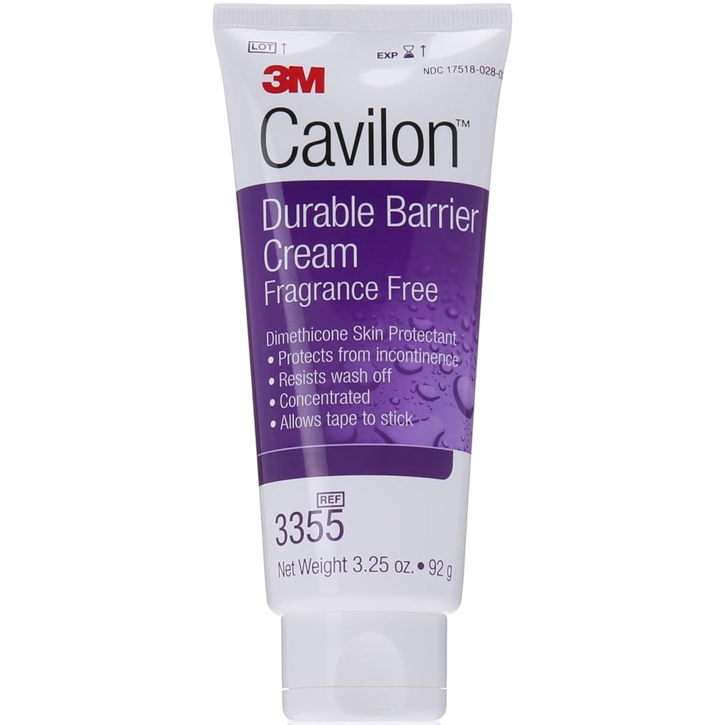 Cavilon 3M Durable Barrier Cream Unscented 3.25 Ounce (92G) Tube by Cavilon 2 tubi