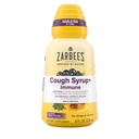Zarbee's Naturals Complete Daytime Cough Syrup + Immune with Dark Honey, Real Elderberry, Vitamina C, D & Zinc, 8 oz Bottiglia