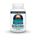 Fonte Naturals Magnesium Bis-Glycinate, Superior Biodisponibile Chelato*, Chelato per Assorbimento Aumentato, 200 mg per Serving - 60 compresse