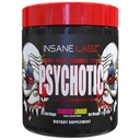 Insane Labz Psicotica, Polvere pre-allenamento ad alto stimolante, Energia estrema, Focus e Endurance con Beta Alanine, Monoidrato di Creatina, DMAE, 35 Srvgs (Limonata di Fragola)