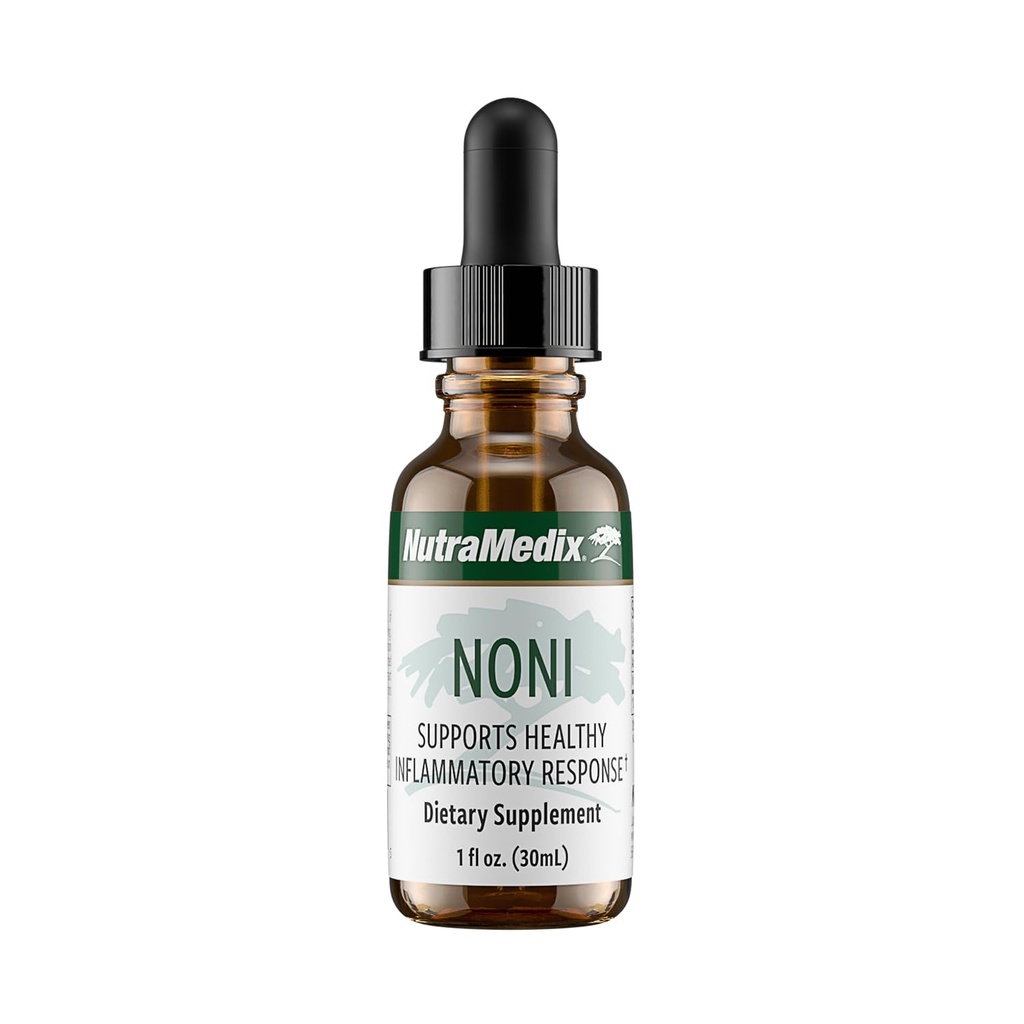 NutraMedix Noni Drops - Estratto di frutta noni per il supporto immunitario & Promuovere l'attività antiossidante sana & benessere generale (1oz)