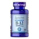 Puritan's Pride Vitamin B-12 1000Mcg Timed Release Caplets | Integratore alimentare per Energy Metabolism Support | Timed Release | Supporto per energia cellulare - 250 Count