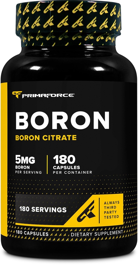 PrimaForce Boron Capsule 5mg, 180 Capsule Vegetariani