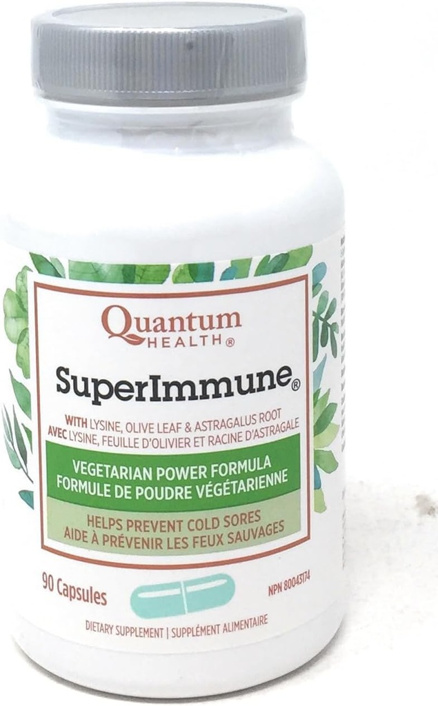 Quantum Health Super Immune+ Integratore alimentare di Formula Power, 90 capsule vegetariane