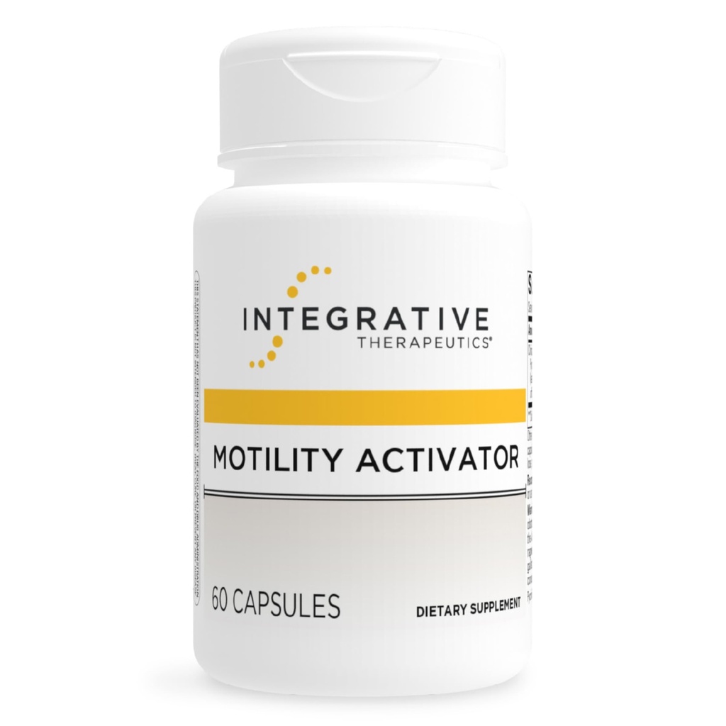 Attivatore di Motilità Terapeutica Integrativa – Integratore di Supporto per la Salute e la Motilità GI* - Dairy-Free & Gluten-Free - 60 Capsule (60 Serve)