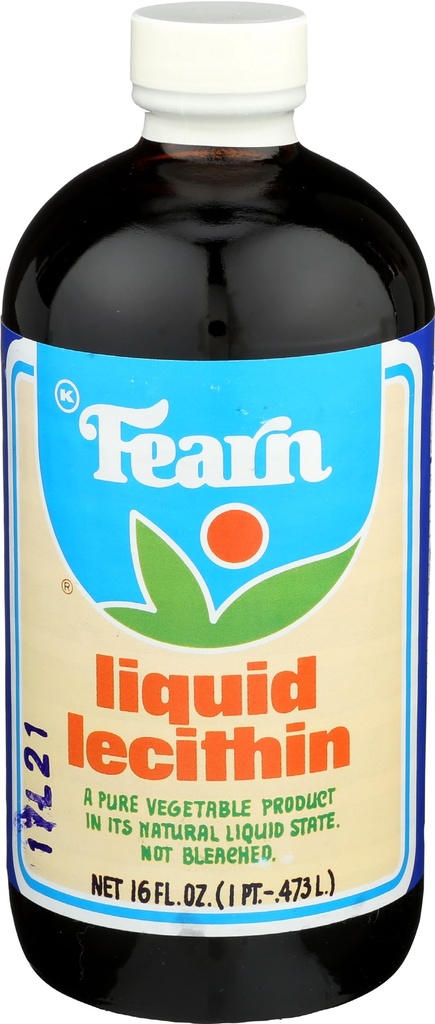 Paura di alimenti naturali Lecitina liquida, 16 oncia