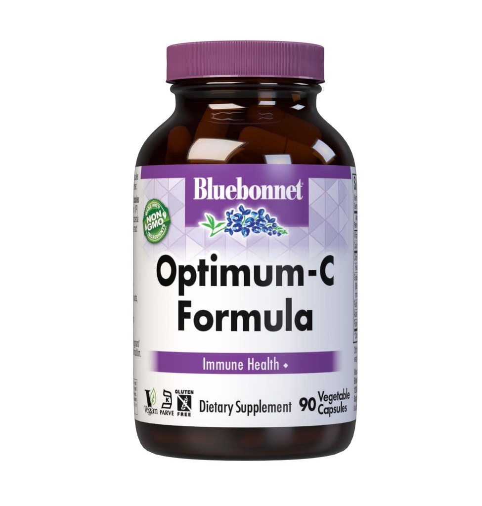 BlueBonnet Optimum C Formula capsule vegetali, 90 conte