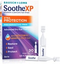Soothe XP Preservative Free Eye Drops, Xtra Protection Lubricating Eye Drops for Dry Eyes, Allevia l'irrigazione & protegge contro la perdita di Tear, Avanzata Dry Eye Therapy, Vials monouso, 30 Conte