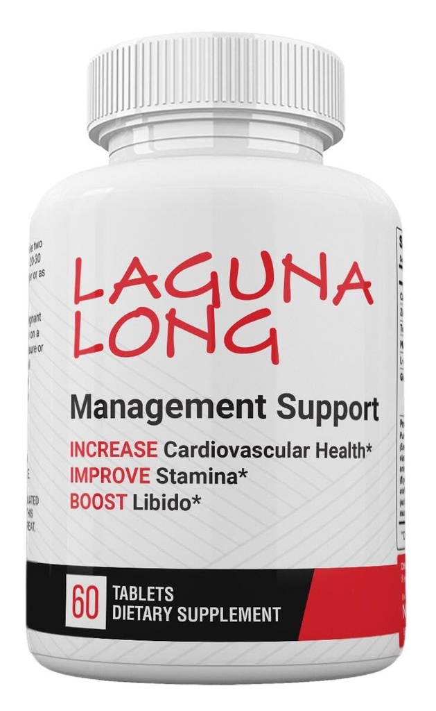 Integratori alimentari lunghi di Zonata Laguna per gli uomini, Laguna naturalmente migliorare le prestazioni, Laguna Long Endurance e livelli di energia, Formula naturale per sostenere i livelli di energia e prestazioni (60 compresse)