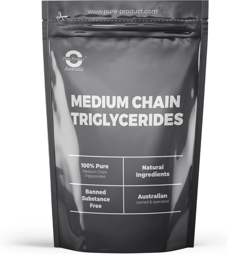 Prodotto puro Australia - Trigliceridi a catena media (polvere di olio MCT) 2.2 lbs - Per vegetariani