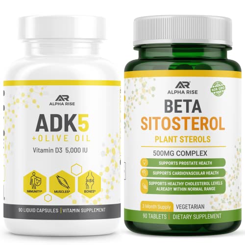 ADK 5 Integratore di Vitamina + Beta Sitosterol - Sterols vegetali naturali