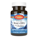Carlson - DHA mamma con Choline, 3:1 DHA to EPA Ratio Trovato in latte materno, crescita e sviluppo, 60 Softgels