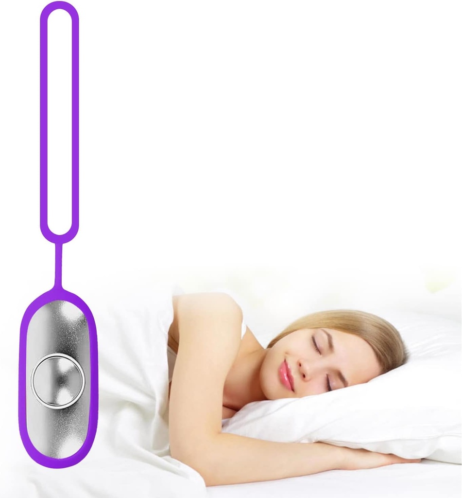 Dispositivo di aiuto del sonno, strumento di aiuto del sonno portatile con la tecnologia di aiuto del sonno di impulso microcorrente per migliorare la qualità del sonno, viola
