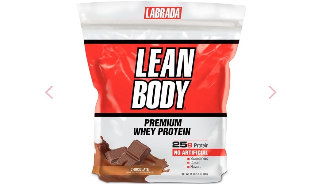 Labrada Nutrition Lean Body Premium Whey Protein Powder, Cioccolato, 24 once