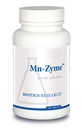 Ricerca biotica Mn Zyme, Manganese, Trace Mineral, Antiossidante, Supporto Metabolismo, Colesterolo sano, Sviluppo di ossa e cartilagine. 100 compresse