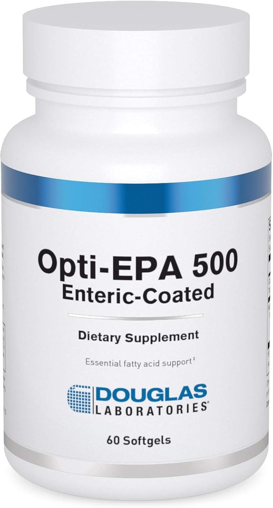 Douglas Laboratories Opti-EPA 500 | Compreso nel cervello, negli occhi, nella gravidanza e nella salute cardiovascolare | 60 Softgels
