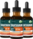 Shatavari Ormone Harmony Gocce per Menopause Relief & PMS Support, 12-in-1 Miscela di erbe con Wild Yam & Vitex Berry, 6oz