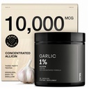 Aglio capsule con 10.000mcg Allicin - Odorless - 50:1 Estratto per la massima potenza - Laboratorio di terze parti testato - 60 capsule vegetariane