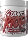Polvere di pre-allenamento gigante di Riot (30 porzioni, blackout di ciliegia)