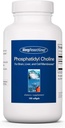 Gruppo di ricerca allergia Phosphadityl Choline - Integratori fosfaditylcholine per la salute del cervello e del fegato, Estratto di lecitina di soia per messa a fuoco e memoria, 385mg per capsula - 100 Softgels