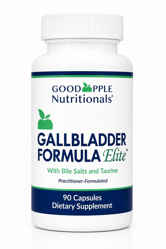 Gallbladder Formula Elite con sali di bile purificati | Supporto per il disagio addominale, gas e indigestione | Supporto per la vescica/Nessuna vescica 90 Caps