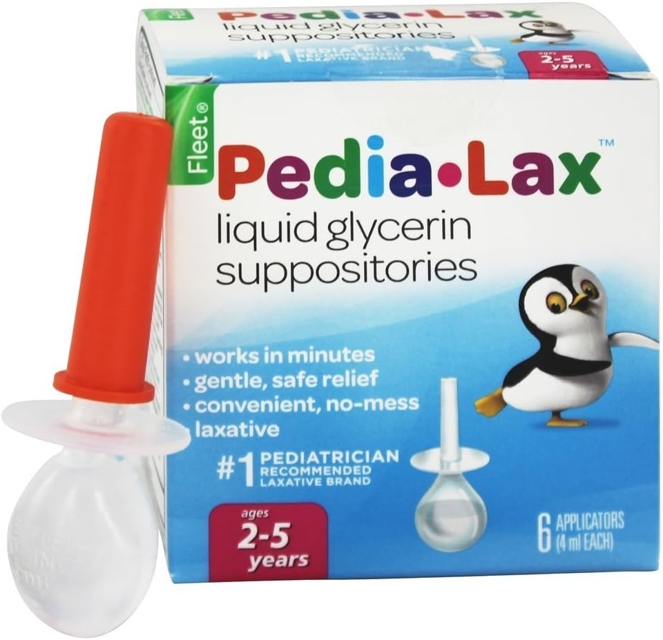 Pedia-Lax Enema - 2,25 oz - 6 ct