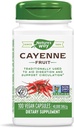 Nature's Way Cayenne Fruit, 100 capsule vegetariane