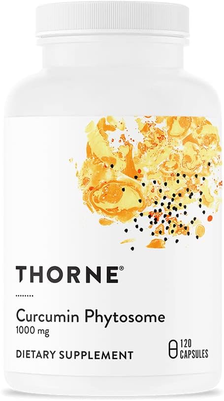 Thorne Research - Meriva-SR - (contiene la soia) - Curcumin Phytosome Supplement - 120 capsule (Vecchia Formula)