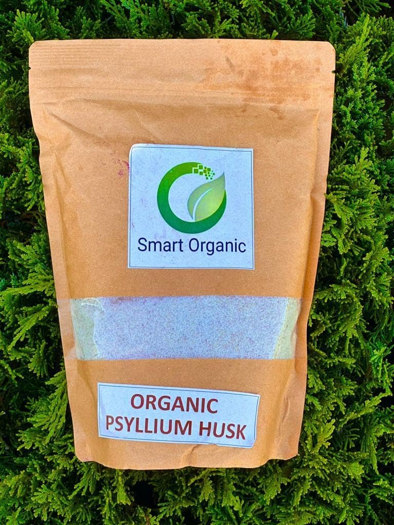 Organic Psyllium Husk, Keto Friendly, Vegan, senza glutine, certificato USDA Organico, Non OGM, Soluble & Insoluble Fiber Source 16 oncia (16 oz)