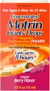 Gocce concentrate di motrin, Riduttore di febbre, Ibuprofene, Aroma di bacche.5 Oz