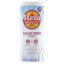Metamucil Fiber Supplemento, Polvere di miscelazione trasparente non aromatizzata, senza Griglia, senza zucchero Aggiunto, miscela prebiotica di fibra vegetale supplemento per la salute digestiva quotidiana, 75 cucchiaini