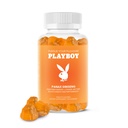 Playboy – Ginseng Gummies (60 Count - Peach Flavored) - Perform Harder, Più lungo, Meglio - Panax Ginseng Integratore Gomma per Uomini e Donne - 100% Naturale, Vegan Non GMO Ginseng Root 6:1 Estratto