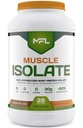 MFL 100% Isolare Protein l 30g di Proteine l 12g Aminoacidi l Keto Friendly l Carbi bassi l 2 lbs. (Chocolate Lava)