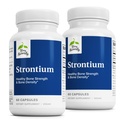 Terry naturalmente Strontium - Integratore di supporto per la salute e la resistenza - Supplemento con capsule vegane - con Citrato Strontium per l'assorbimento superiore - 60 capsule (Pack of 2)