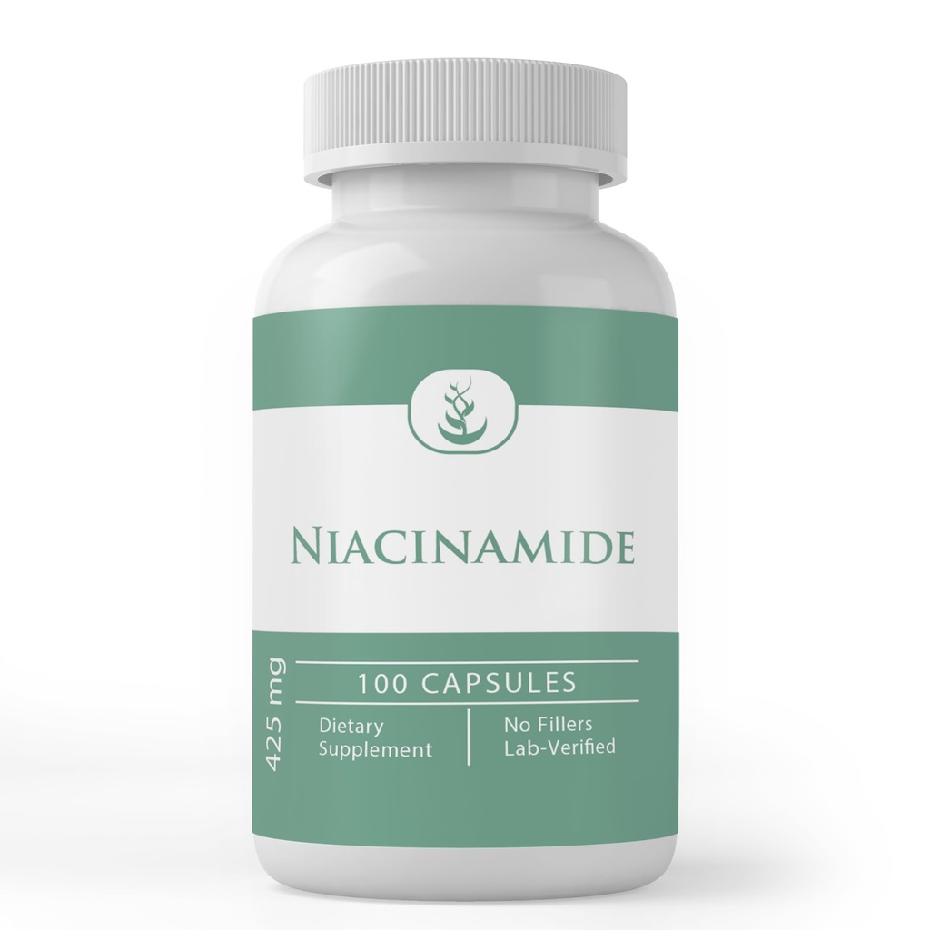 Ingredienti originali puri Niacinamide (Vitamina B3), Puro, Senza Additivi o Filler, Verified Lab