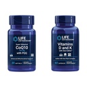 Estensione della vita Super Ubiquinol CoQ10 con PQQ, CoQ10, PQQ & Vitamine D e K con Sea-Iodine, vitamina D3, vitamina K1 e K2