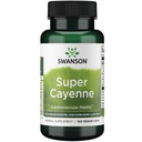Swanson Super Cayenne - con Ginger Rhizome, Hawthorn Berry & Lecithin 100 Veg Caps