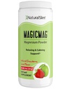 NaturalSlim Magicmag Pure Magnesium Citrate Powder – Stress, costipazione, muscolo, salute del cuore e sonno Supporto | Natural Strawberry & Lime Magnesium Supplement - 8oz Drink Mix (Solo)