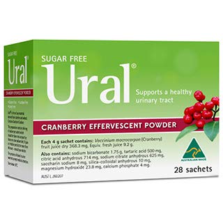 Polvere effervescente del mirtillo urinario 4G * 28 sacchetti Alkalinizzatore urinario Cystitis sollievo