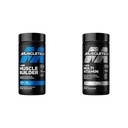 MuscleTech Muscle Building & Multivitamin Supplement Bundle - Nitric Oxide Booster e Muscle Gainer con 400mg Peak ATP, 60 pillole & Platinum Multivitamin, 180 ct