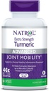 Natrol Extra Strength Turmeric, Integratore alimentare per la salute comune, Supplemento di curcuma per gli adulti, 60 capsule, fino a una fornitura di 60 giorni