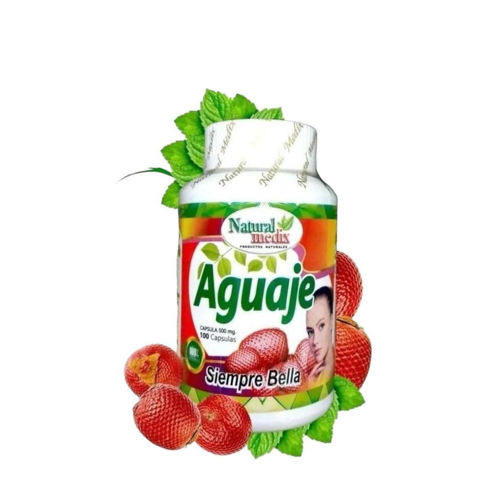 Aguaje Siempre Bella di Natural Medix – Superfruit amazzonico per la vitalità femminile, equilibrio e radiazione